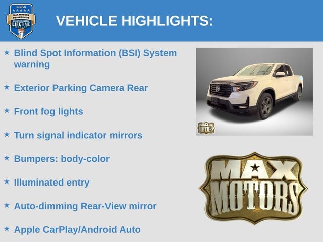 2023 Honda Ridgeline RTL