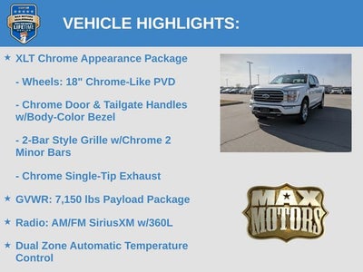 2021 Ford F-150 XLT