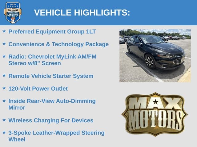 2017 Chevrolet Malibu LT 1LT