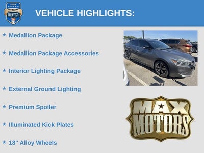 2017 Nissan Maxima Platinum