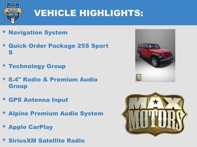 2021 Jeep Wrangler Unlimited Sport S