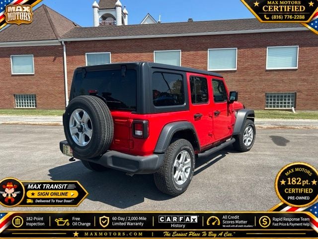2021 Jeep Wrangler Unlimited Sport S
