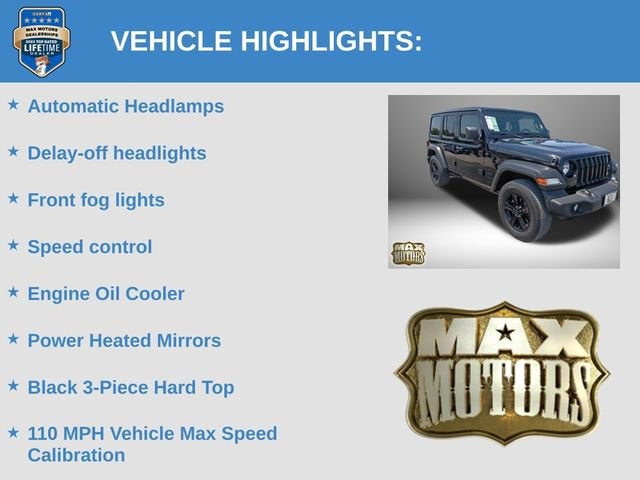 2022 Jeep Wrangler Unlimited Sport Altitude