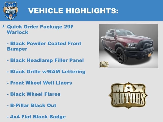 2022 RAM 1500 Classic Warlock