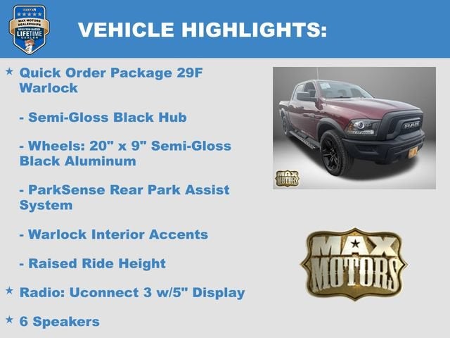 2022 RAM 1500 Classic Warlock