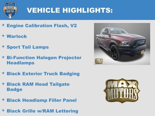 2022 RAM 1500 Classic Warlock