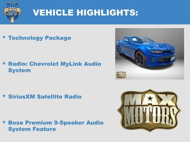 2017 Chevrolet Camaro 1LS