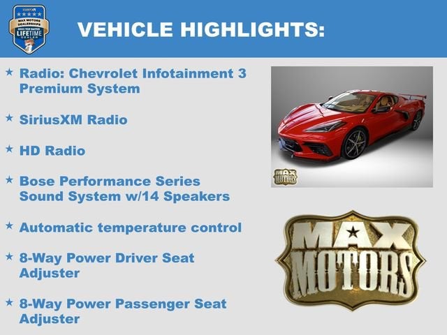 2022 Chevrolet Corvette Stingray 3LT