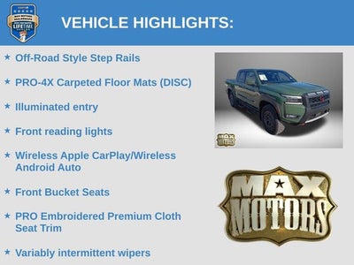 2025 Nissan Frontier PRO-4X