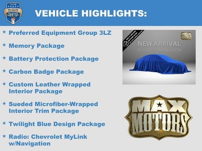 2016 Chevrolet Corvette Z06 Z06 3LZ