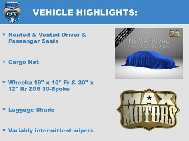 2016 Chevrolet Corvette Z06 Z06 3LZ