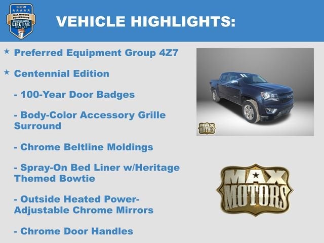 2018 Chevrolet Colorado 4WD Z71