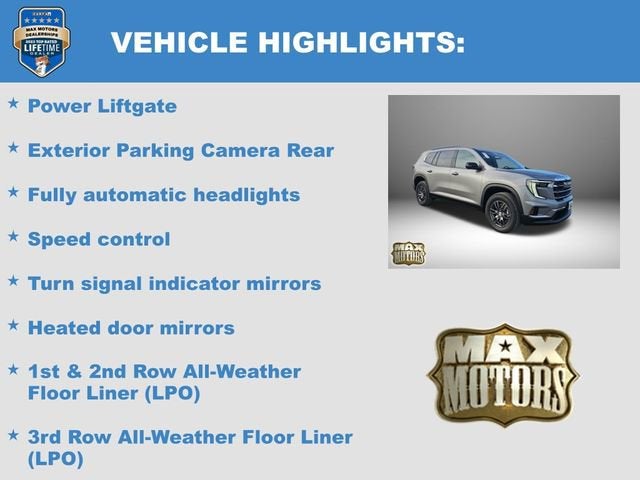 2026 GMC Acadia Elevation