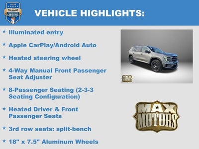 2026 GMC Acadia Elevation