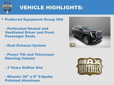 2026 GMC Yukon XL Denali