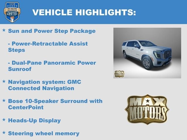 2026 GMC Yukon XL Denali