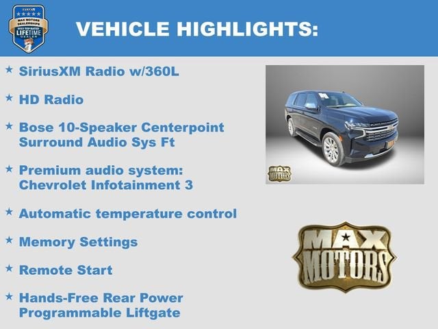 2021 Chevrolet Tahoe Premier