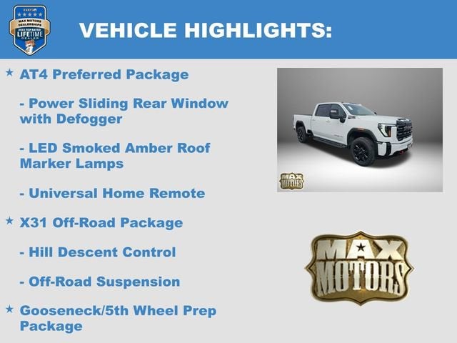 2026 GMC Sierra 2500 HD AT4