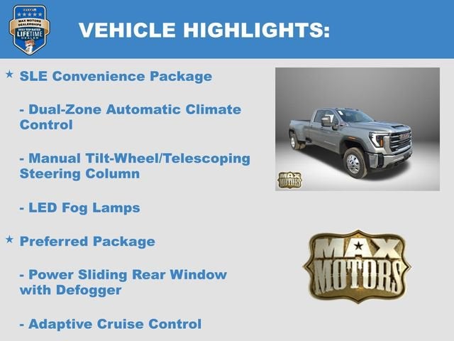 2026 GMC Sierra 3500 HD SLE DRW
