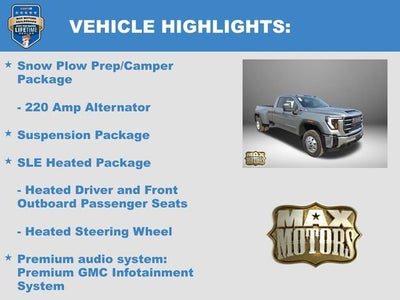 2026 GMC Sierra 3500 HD SLE DRW