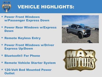 2024 Chevrolet Silverado 1500 Custom Trail Boss