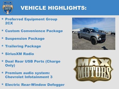 2024 Chevrolet Silverado 1500 Custom Trail Boss