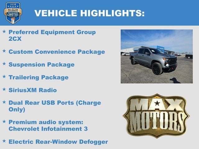 2024 Chevrolet Silverado 1500 Custom Trail Boss