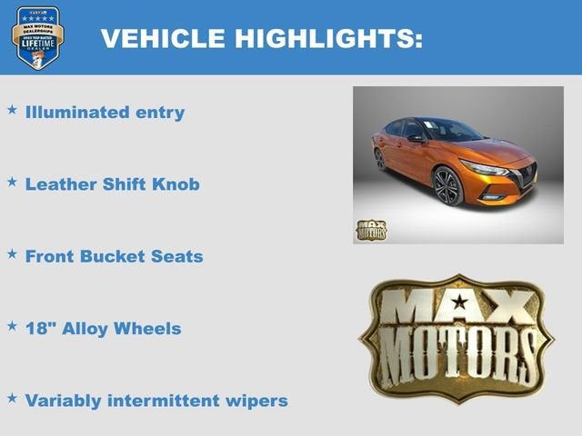 2021 Nissan Sentra SR