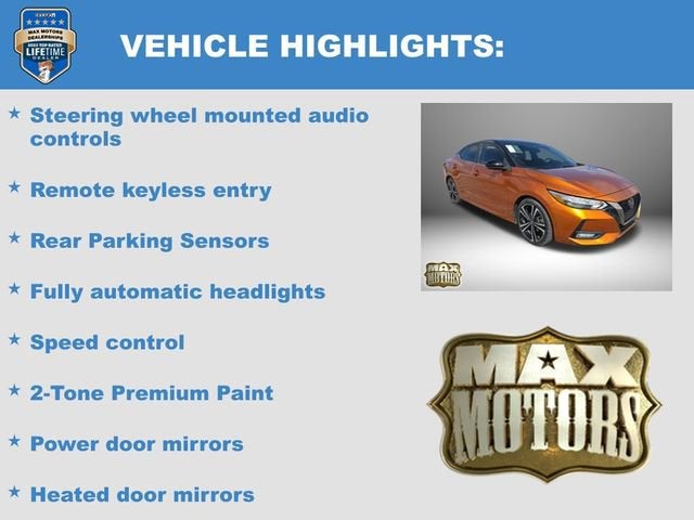 2021 Nissan Sentra SR