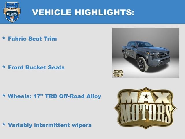 2025 Toyota Tacoma 4WD SR