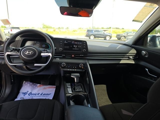 2025 Hyundai Elantra Hybrid Blue