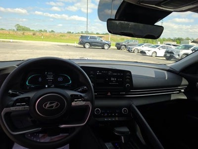 2025 Hyundai Elantra Hybrid Blue