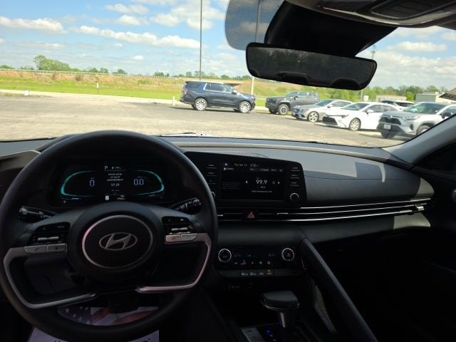 2025 Hyundai Elantra Hybrid Blue