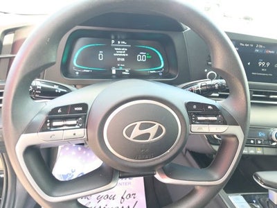 2025 Hyundai Elantra Hybrid Blue