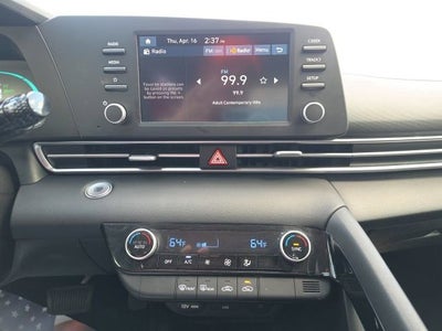 2025 Hyundai Elantra Hybrid Blue