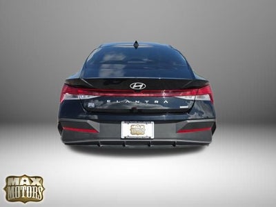 2025 Hyundai Elantra Hybrid Blue